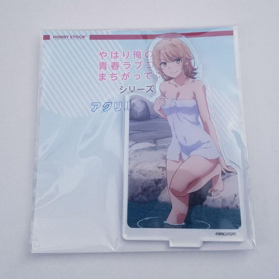 My Youth Romantic Comedy Is Wrong, As I Expected Hot Spring Acrylic Stand Iroha