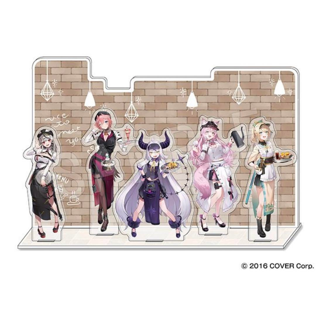 hololive Horox holoX Cafe Suipara Acrylic Diorama Set