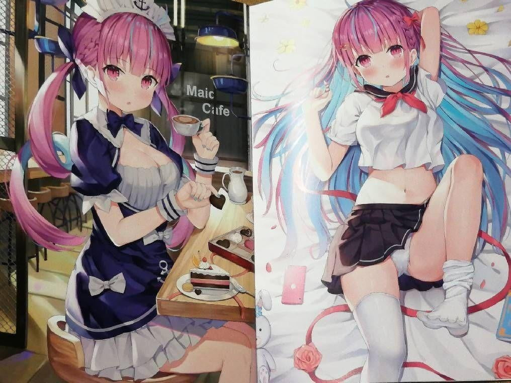 hololive Aqua Minato Illustration Collection