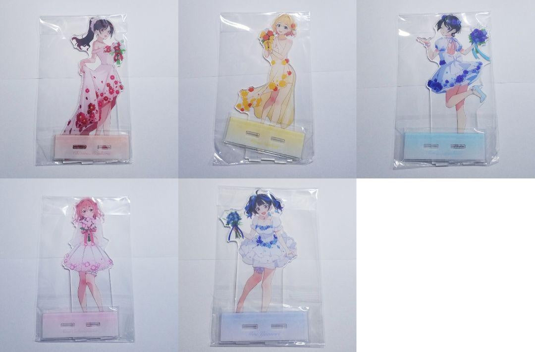 The Quintessential Quintuplets Petal Dress Extra Large Acrylic Stand All Types Set