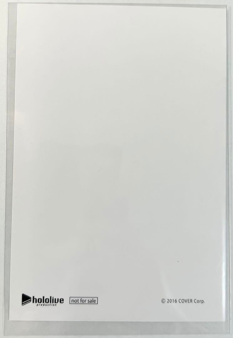 Minato Aqua 3rd Anniversary Authentic Autographed Postcard Limited Quantity Hololive