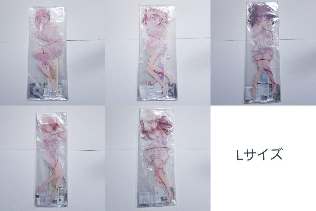 L The Quintessential Quintuplets Negligee Acrylic Stand All Types Set