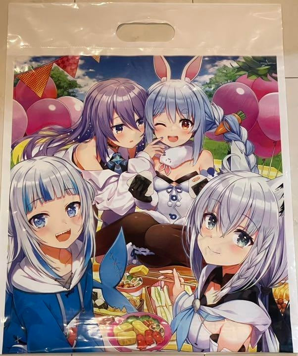 hololive Summer Festival Chibi Chara Illustration Acrylic Figure 0th Generation Shopper