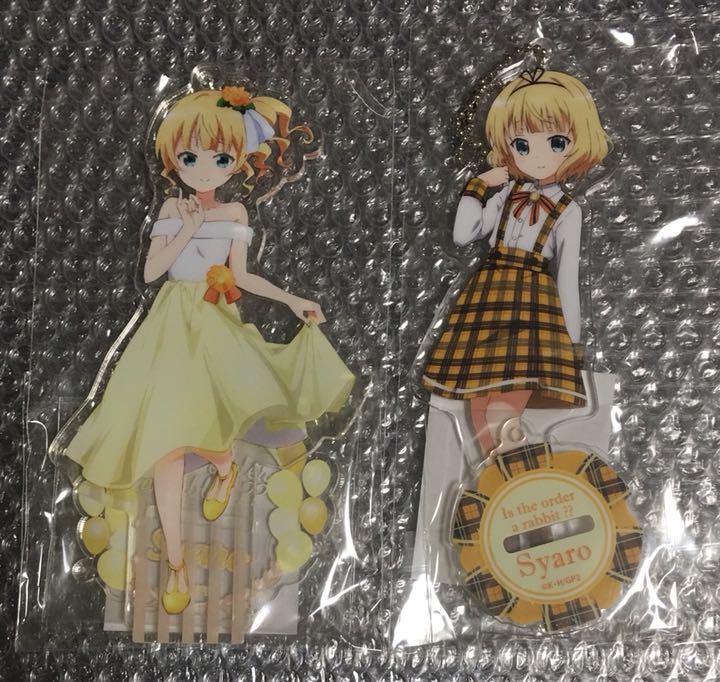 Gochiusa Acrylic Stand Set of 2 Sharo Kyomaf Marui Limited