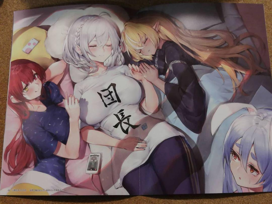 hololive Shirogane Noel Designer Owatasha Watao noelart Illustration Book