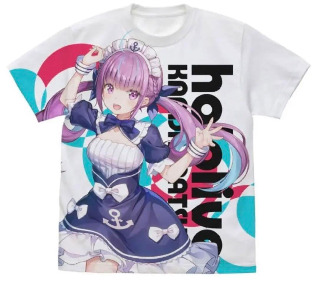 hololive Kanda Festival Shirt Aqua Bonus Badge Acrylic Card Lottery Commemorative